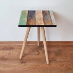 Colorful Wooden Plank
