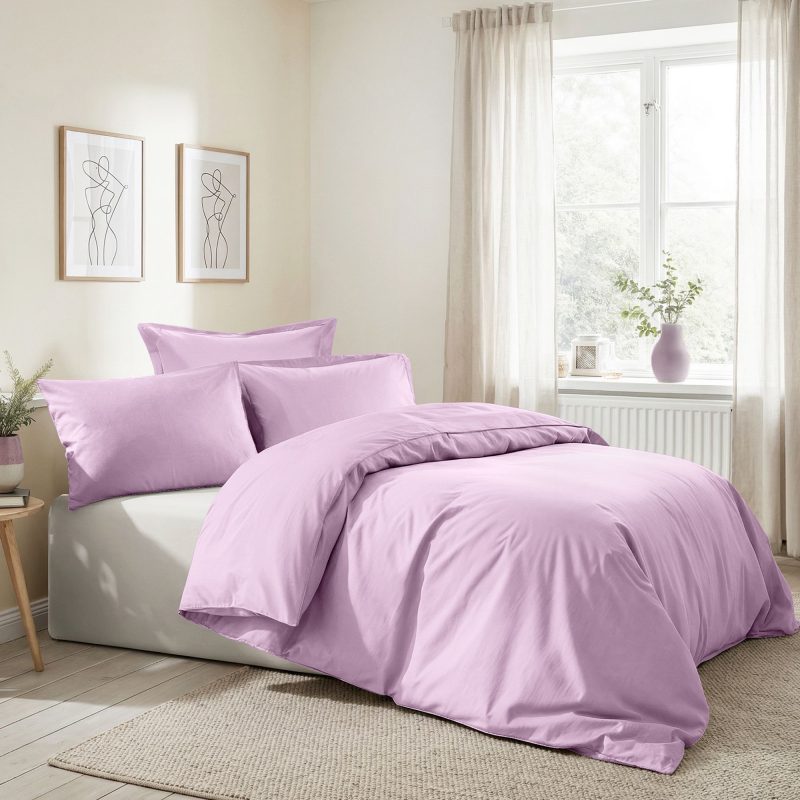 Eдинечна Постелнина RANFORCE 140*200/60*60 – Сет од 2 дела – (FR) Јоргованот