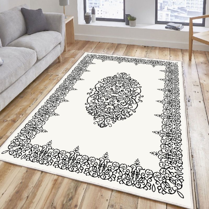 Тепих за сала (100 x 300) Els2278 – црно